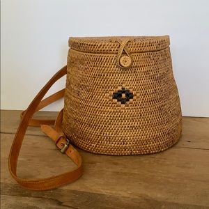 Rattan Backpack